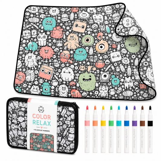 Manta para colorear relajante